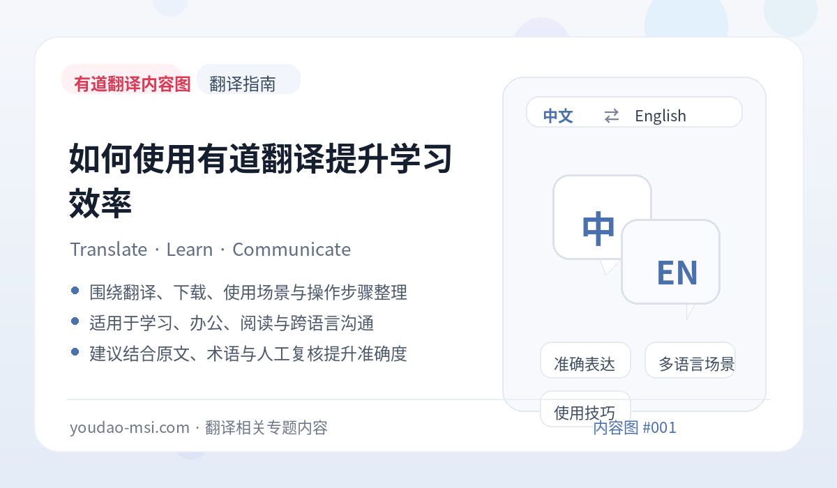 如何使用有道翻译提升学习效率